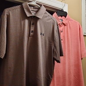 Men's golf shirts size large